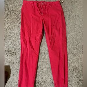 Kakis by Gap.  Bright pink pants.  Size 18.  Barely worn